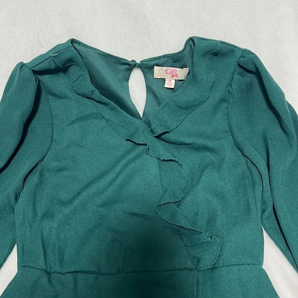 GIANNI BINI girls || Green Dress size M - Picture 2 of 7